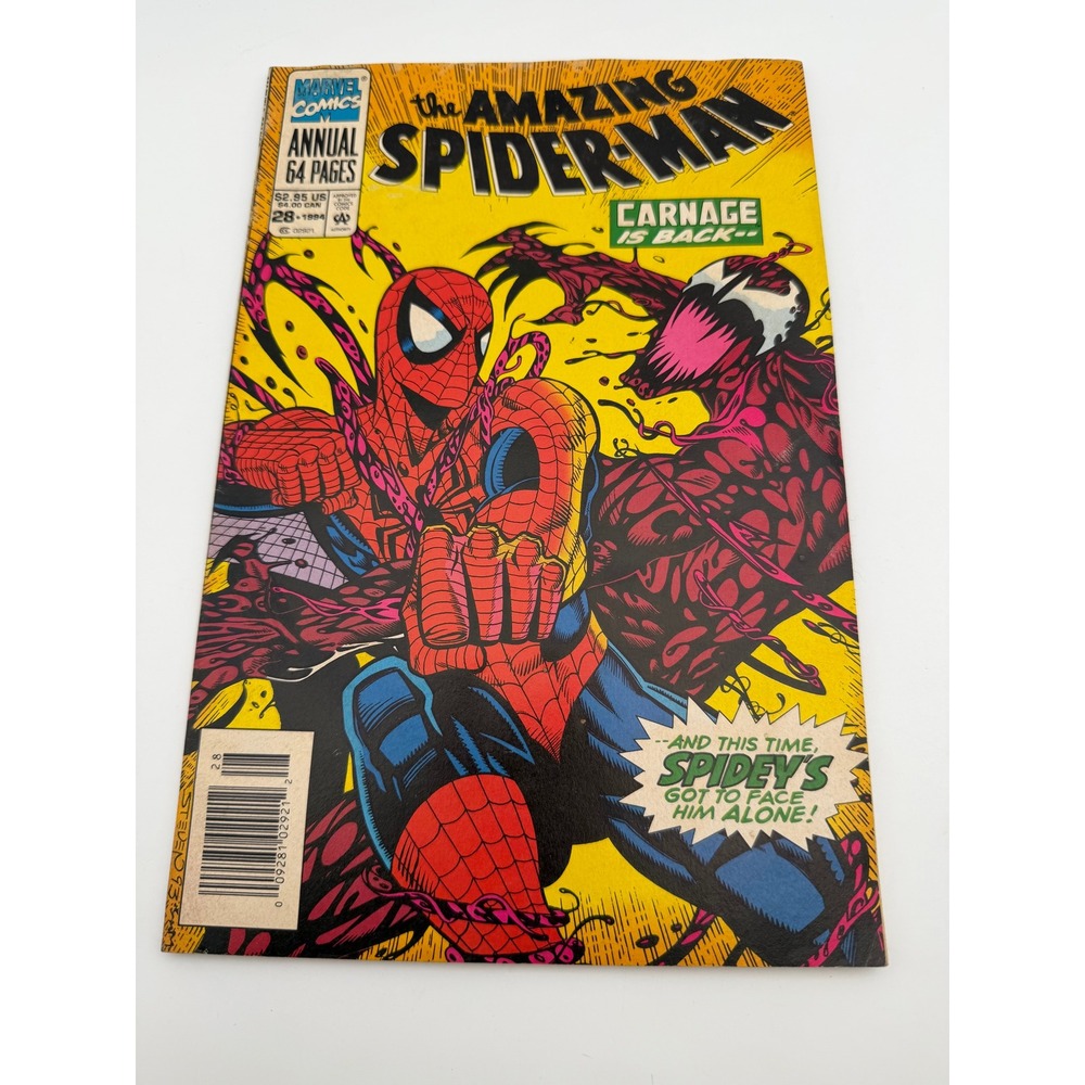 The Amazing Spider-Man Annual #28 1994 Marvel Comics Carnage‎ Is Back 64 Pages